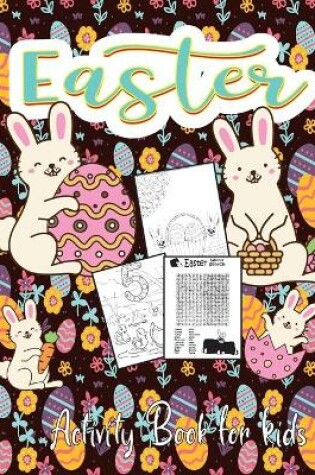 Cover of Easter activity book for kids