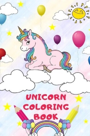 Cover of Unicorn Coloring Book