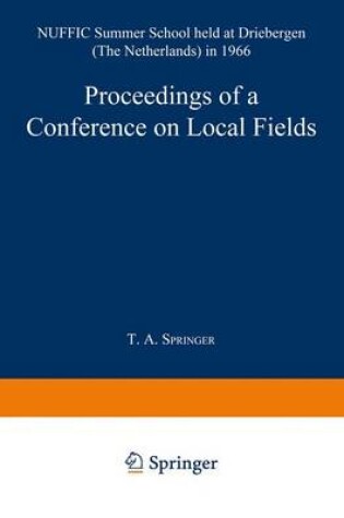 Cover of Proceedings of a Conference on Local Fields