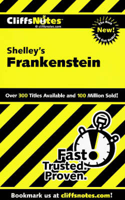 Book cover for CliffsNotes on Shelley's Frankenstein