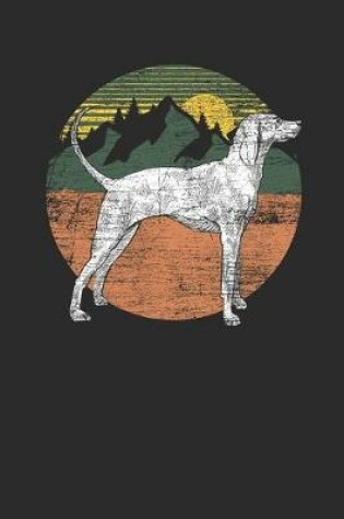 Cover of Hunting Dog With Mountains Retro