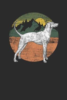 Cover of Hunting Dog With Mountains Retro