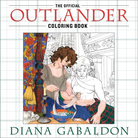 Book cover for The Official Outlander Coloring Book