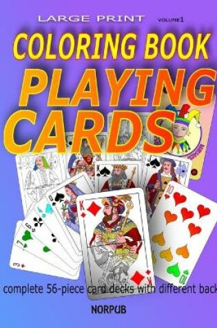 Cover of Playing Cards Coloring Book