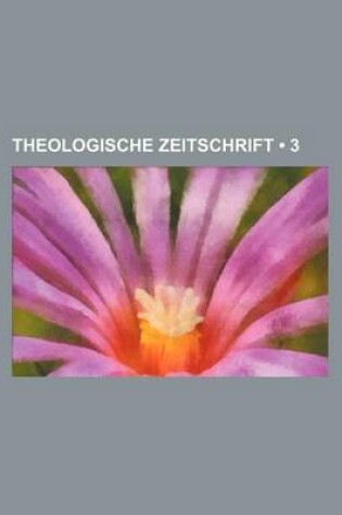 Cover of Theologische Zeitschrift (3)