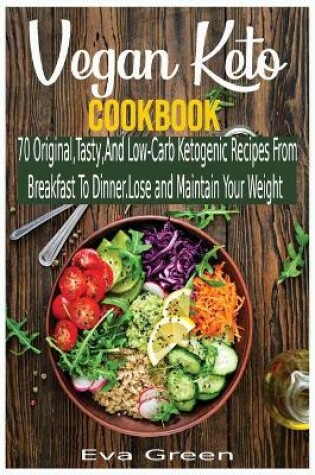 Cover of Vegan Keto Cookbook