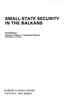 Book cover for Small-State Security in the Balkans