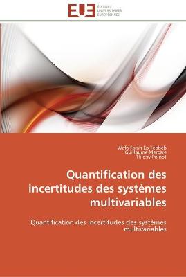 Book cover for Quantification des incertitudes des systemes multivariables