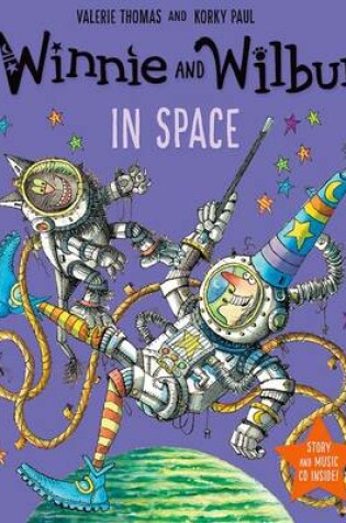 Cover of Winnie and Wilbur in Space with audio CD