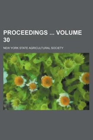 Cover of Proceedings Volume 30