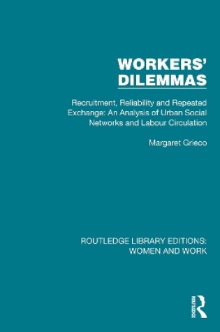 Cover of Workers' Dilemmas