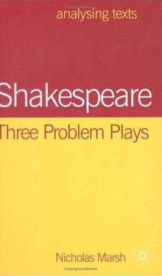 Cover of Shakespeare: Three Problem Plays