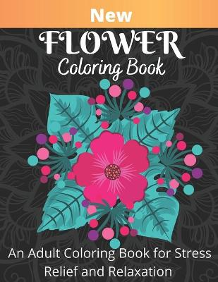 Book cover for New Flower Coloring Book