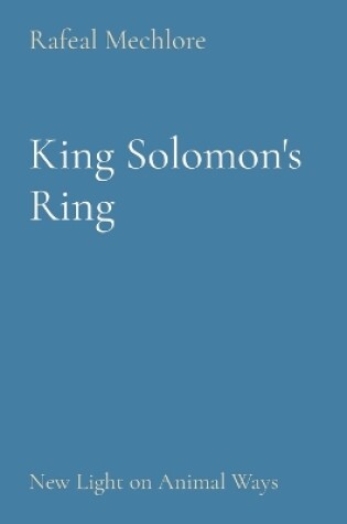 Cover of King Solomon's Ring