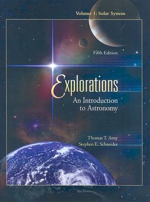 Book cover for Explorations: An Introduction to Astronomy