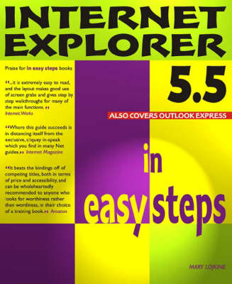 Book cover for Internet Explorer 5.5 in easy steps