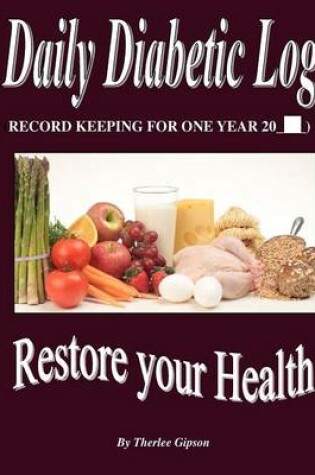 Cover of Daily Diabetic Log