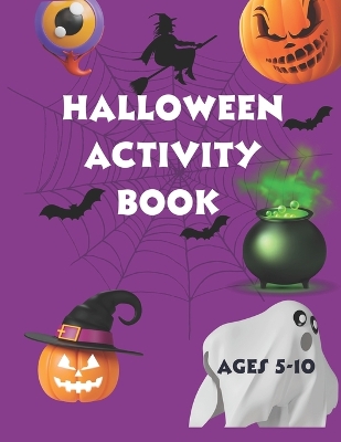 Book cover for Halloween Activity book