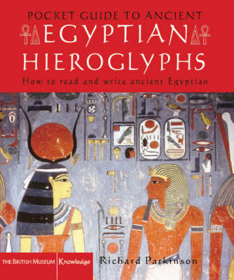 Book cover for Pocket Guide to Egyptian Hieroglyphs