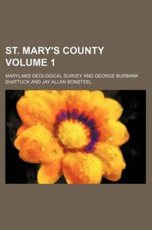 Cover of St. Mary's County Volume 1