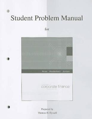 Book cover for Essentials of Corporate Finance, Student Problem Manual