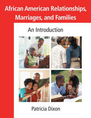 Book cover for African American Relationships, Marriages, and Families