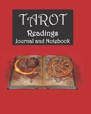 Book cover for Tarot Readings Journal and Notebook