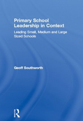 Book cover for Primary School Leadership in Context