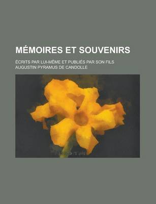 Book cover for Memoires Et Souvenirs