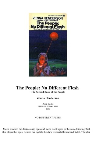 Cover of People No Different Flesh