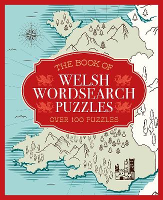 Book cover for The Book of Welsh Wordsearch Puzzles