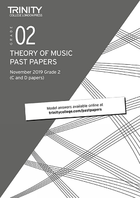 Book cover for Trinity College London Theory Past Papers Nov 2019: Grade 2