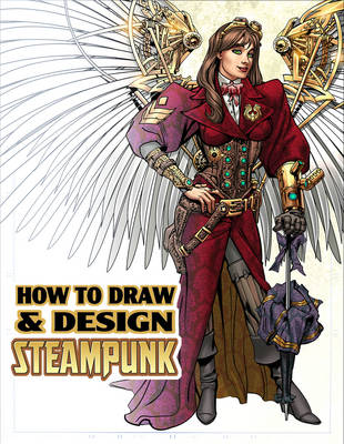Book cover for How to Draw & Design Steampunk Supersize