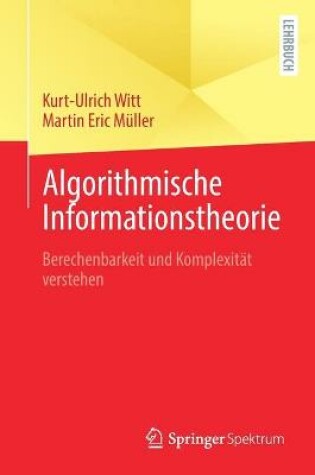 Cover of Algorithmische Informationstheorie
