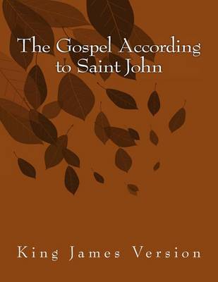 Cover of The Gospel According to Saint John