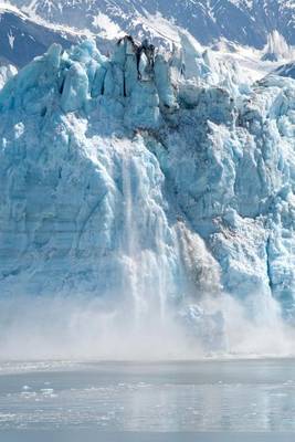 Book cover for A Glacier Calving a Sheet of Ice, Alaska