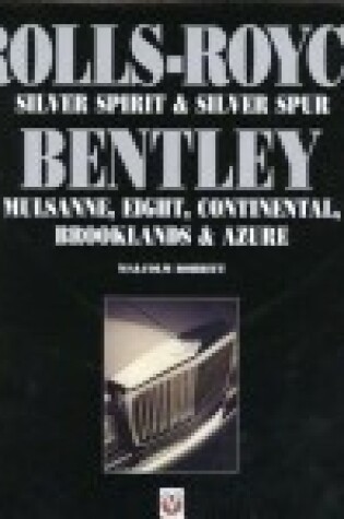 Cover of Rolls Royce Silver Shadow Bentley T-Series