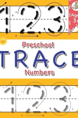 Cover of Preschool Trace Numbers