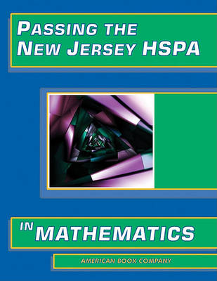 Book cover for Passing the New Jersey HSPA in Mathematics