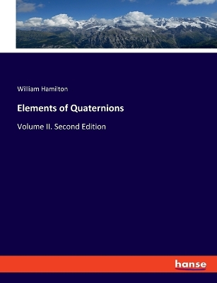 Book cover for Elements of Quaternions