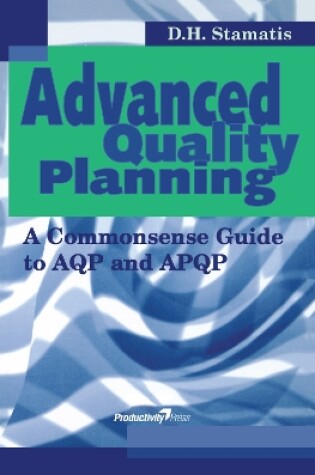 Cover of Advanced Quality Planning