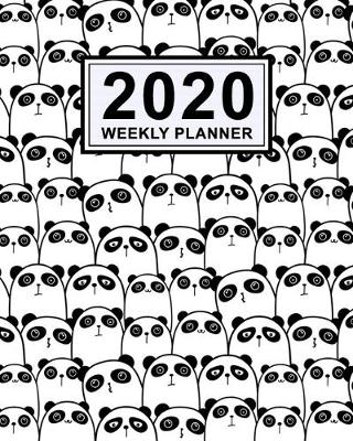 Book cover for Kawaii Panda Weekly Planner 2020