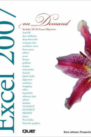 Cover of Microsoft Office Excel 2007 On Demand