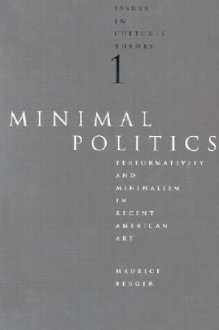 Cover of Minimal Politics