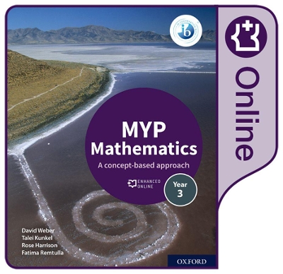 Book cover for MYP Mathematics 3: Enhanced Online Course Book