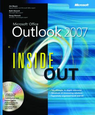 Book cover for Microsoft Office Outlook 2007 Inside Out