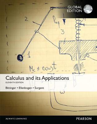 Book cover for Calculus And Its Applications plus Pearson MyLab Mathematics with Pearson eText, Global Edition