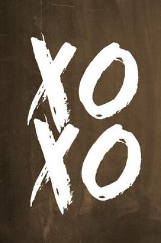 Cover of Chalkboard Journal - XOXO (Brown)