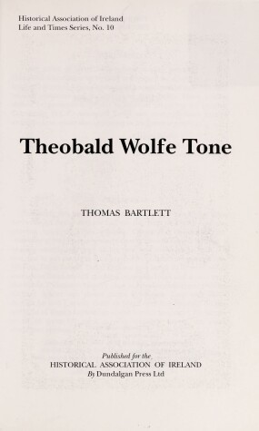 Cover of Theobald Wolfe Tone