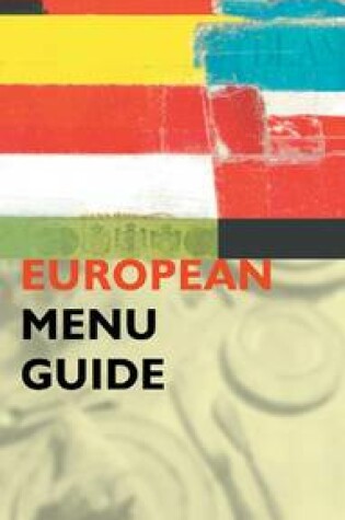 Cover of The European Menu Guide